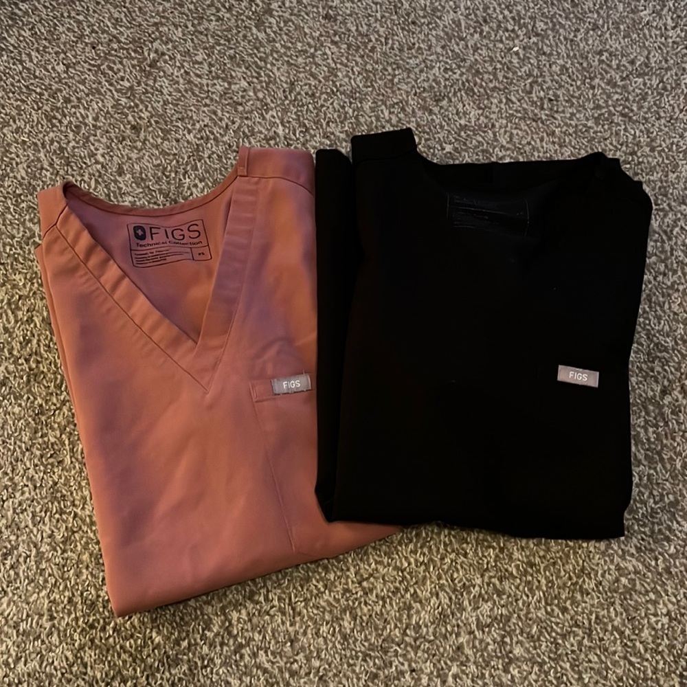 figs scrub tops
